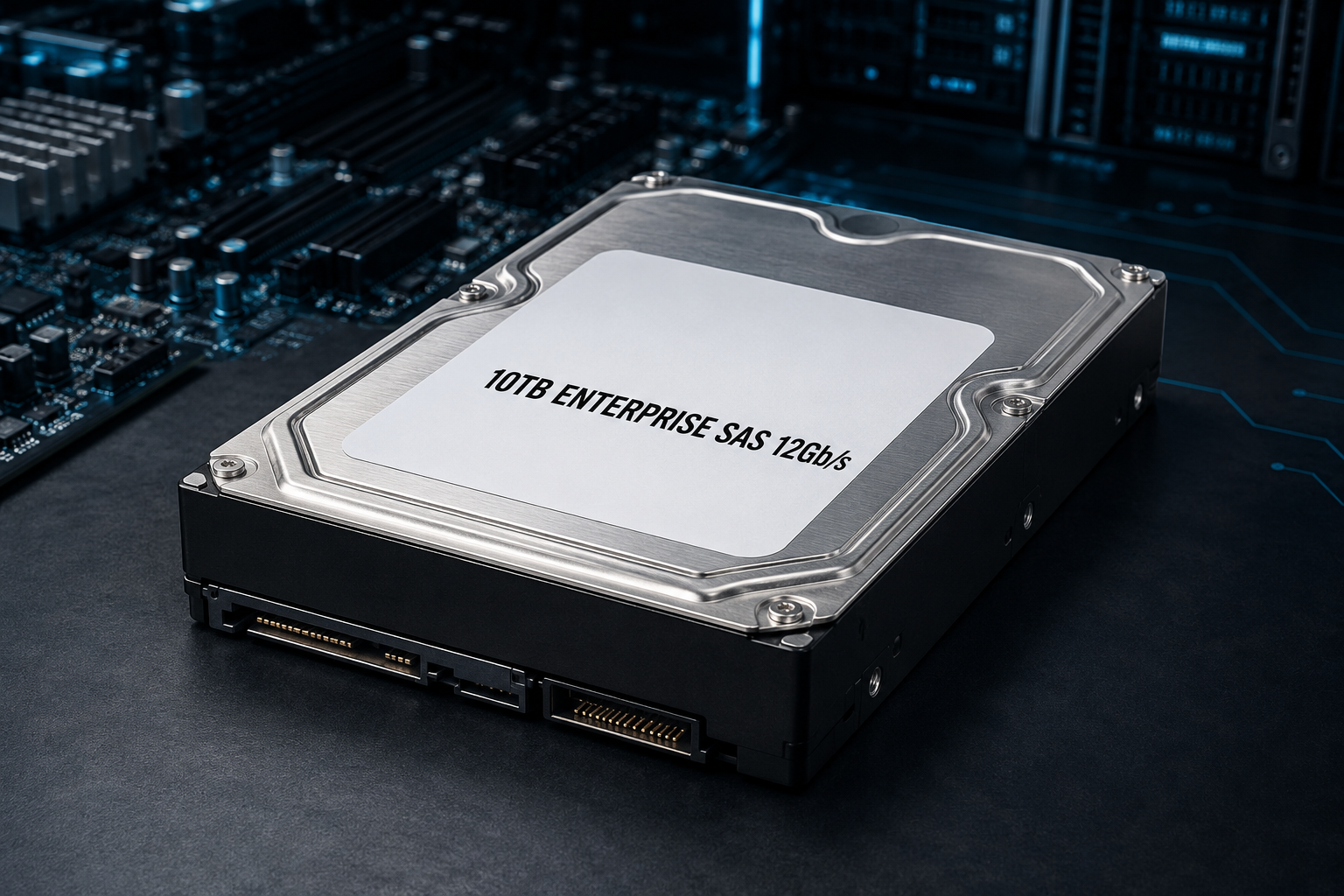Disco duro enterprise 10TB SAS 12Gb/s formato 3.5 pulgadas LFF