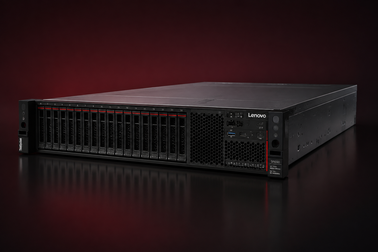 Servidor Lenovo ThinkSystem rack 2U